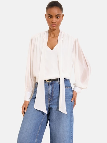 Lipsy Bluse in Weiß: Vorderseite