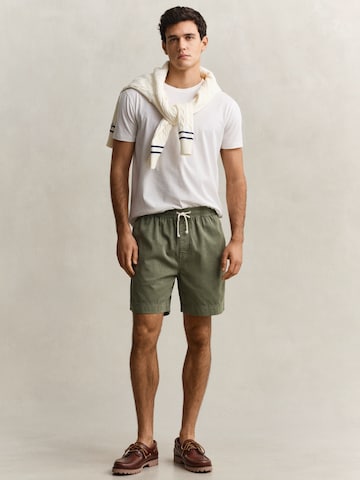 GANT Regular Панталон в зелено