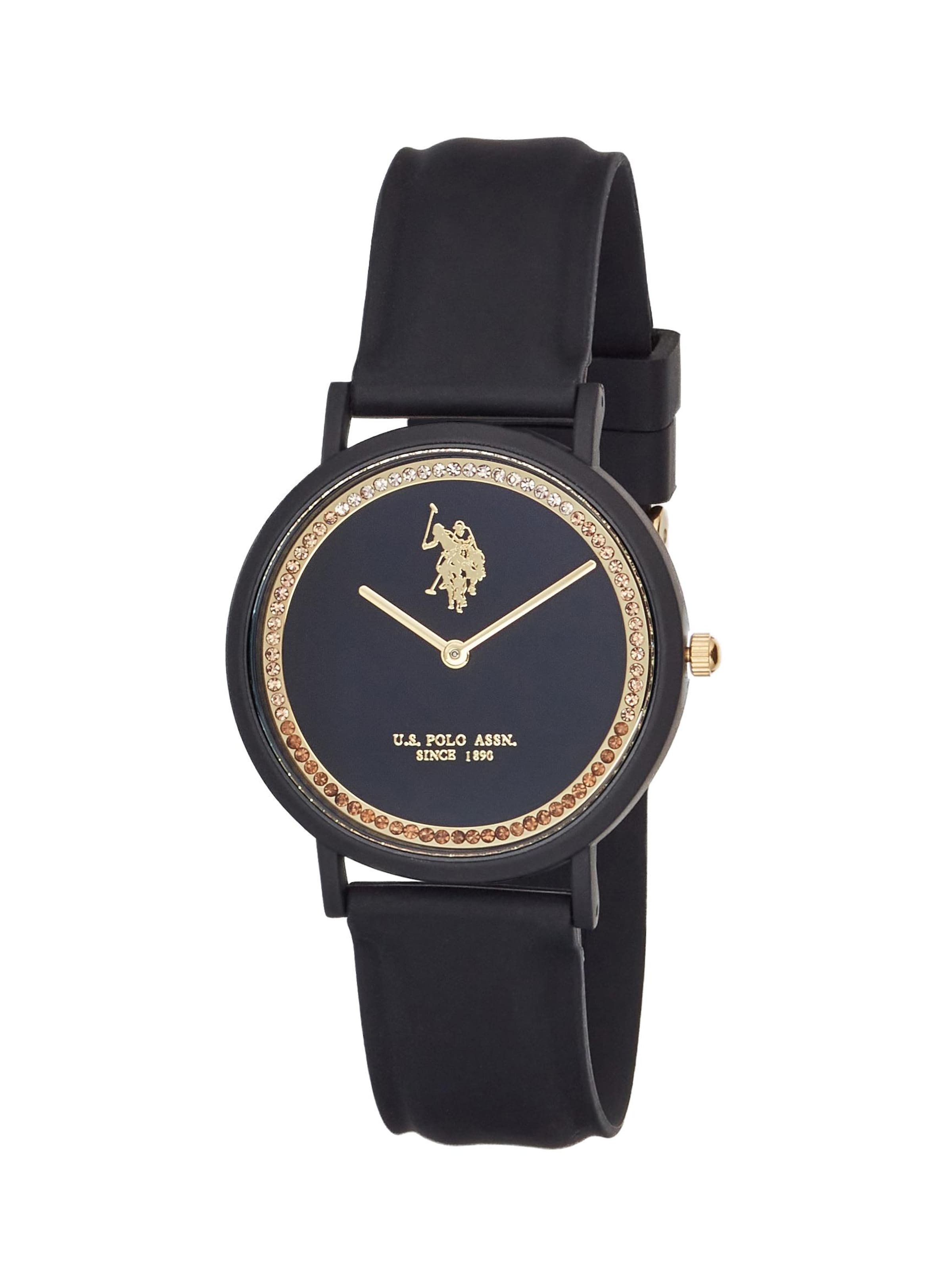 U.S. POLO ASSN. - Reloj analógico 'Destiny' en negro