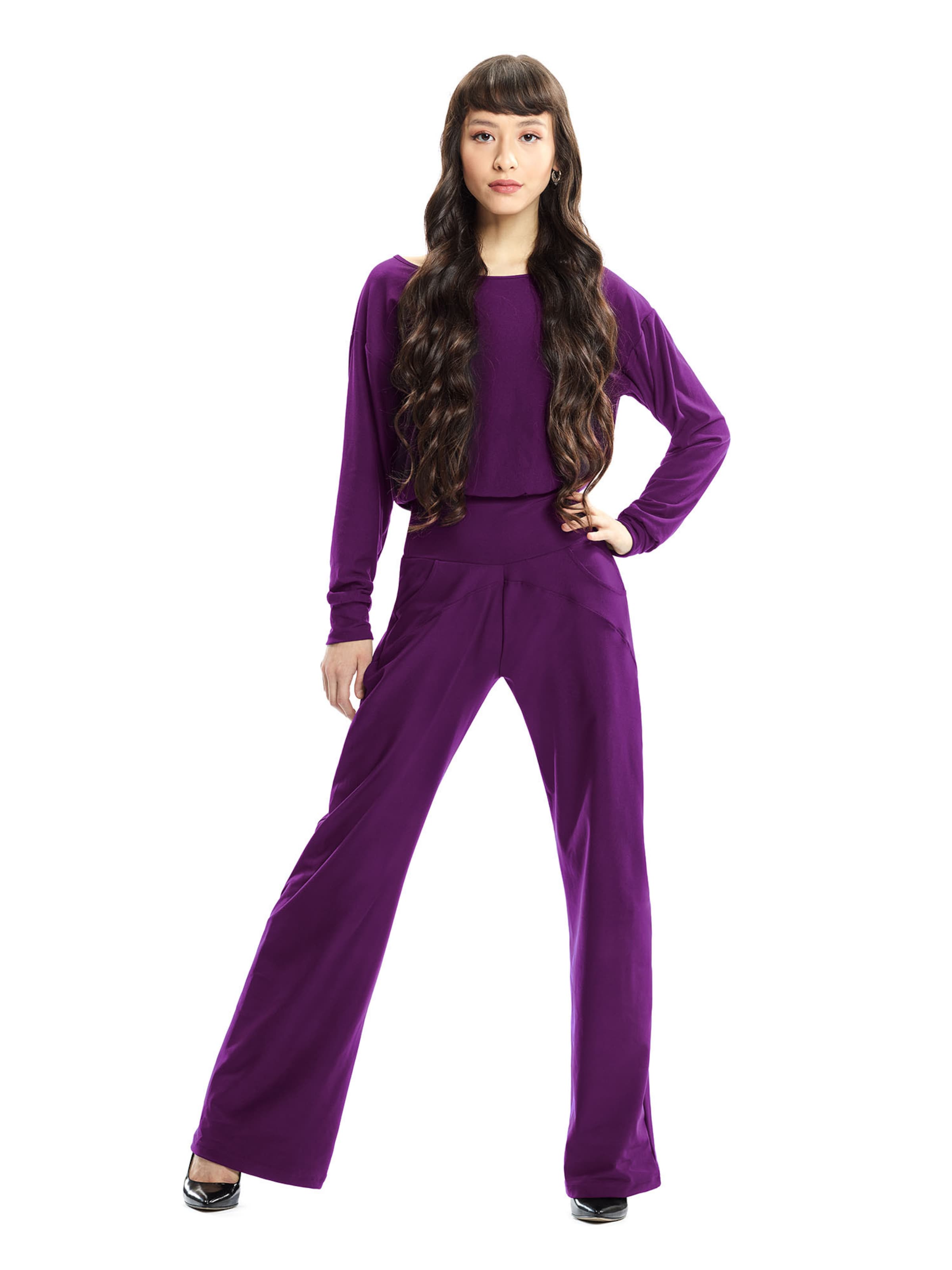 Winshape Overal ' JS101LSC ' - Fialová