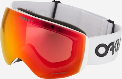 OAKLEY Sportovní brýle 'Flight Deck' - oranžová / oranžově červená / černý melír / přírodní bílá, Produkt
