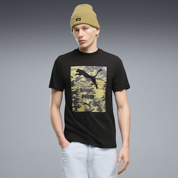 PUMA Performance shirt in Black: front