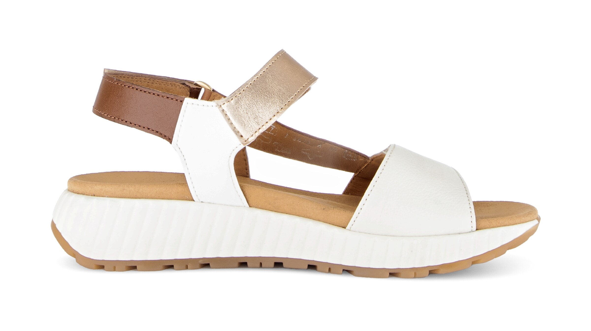 GABOR Riemensandale in Weiß