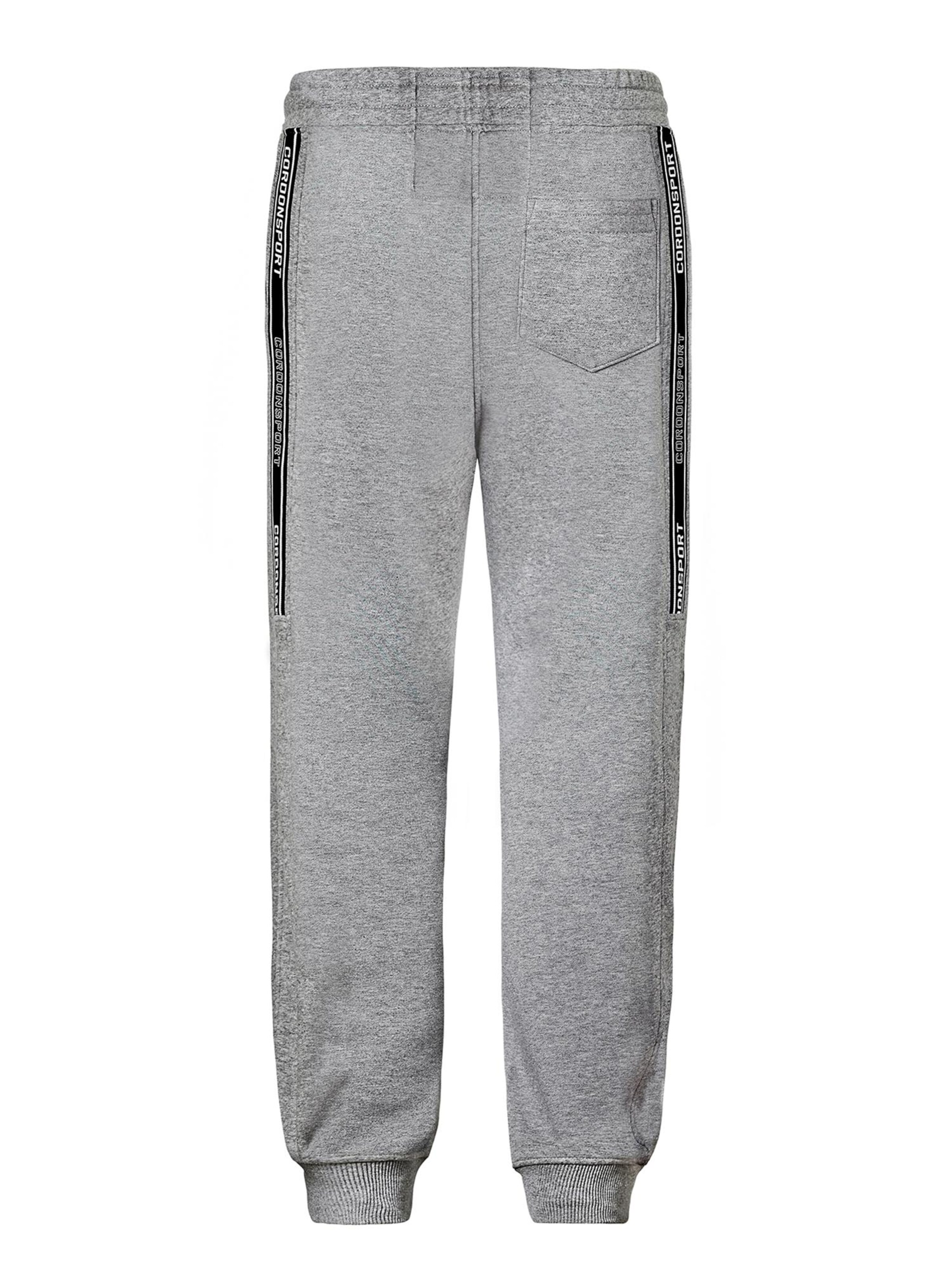 Cordon Sport Regular Workout Pants 'King' in Grey