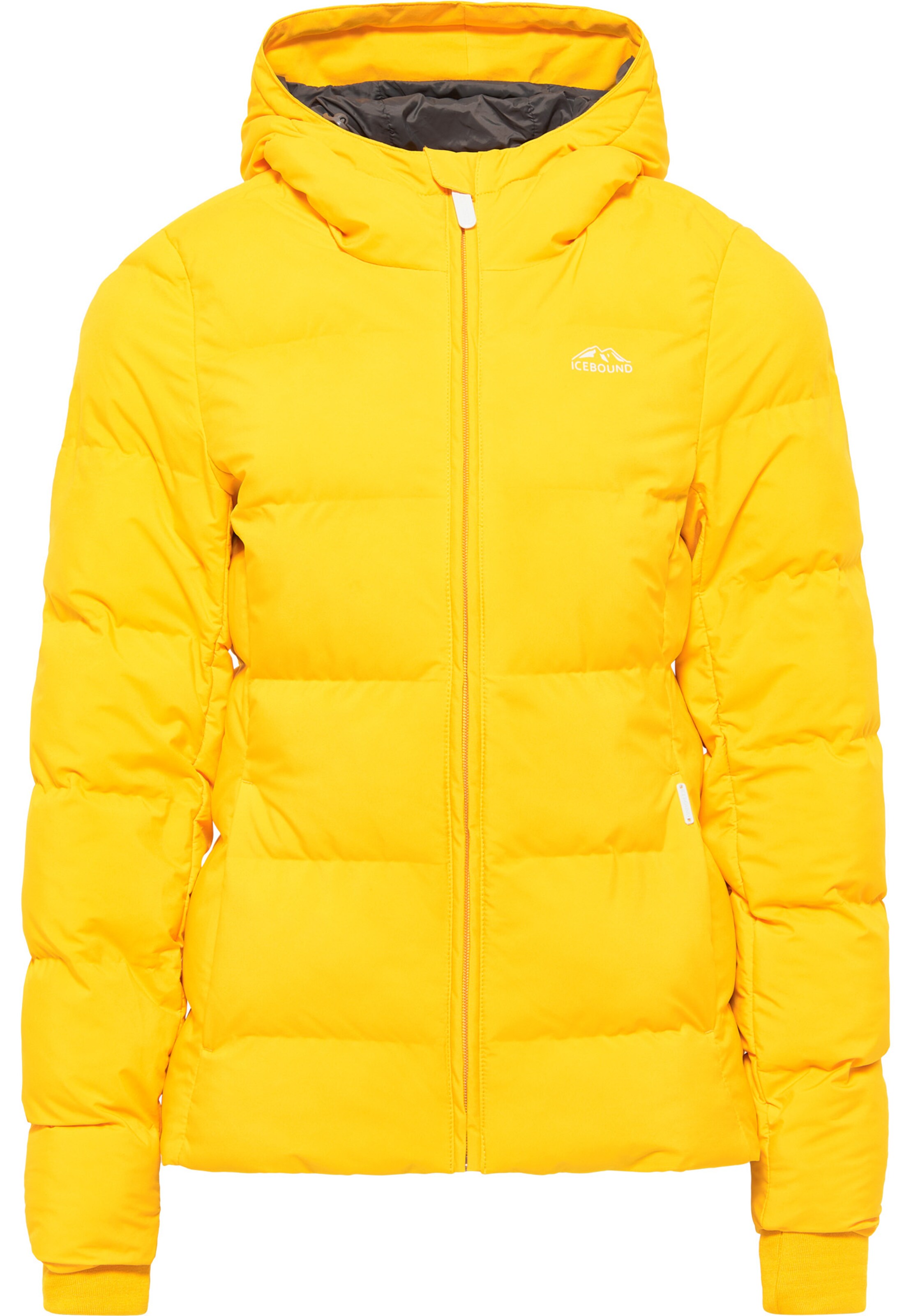 ICEBOUND - Casaco de inverno em amarelo: frente