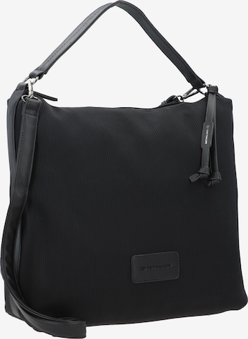 TOM TAILOR Schultertasche 'Genia' in Schwarz