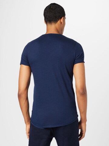QS T-Shirt in Blau