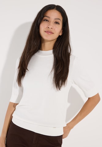 MORE & MORE Sweater in White: front