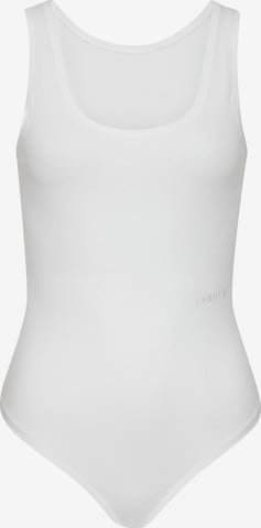 Body lingerie Copenhagen Studios en blanc : devant