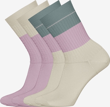 s.Oliver Socks in Beige: front