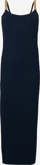 Megzta suknelė iš MICHAEL Michael Kors, spalva – tamsiai mėlyna / Auksas, Prekių apžvalga