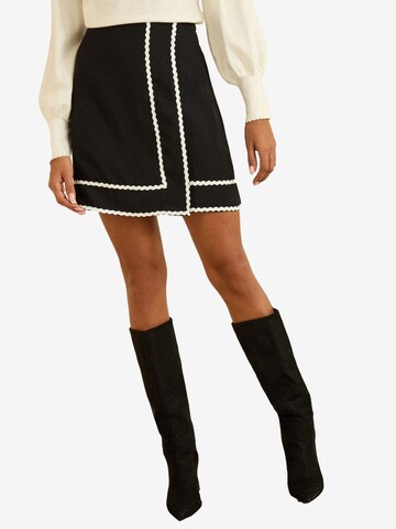 love & roses Szoknyák - fekete: elől