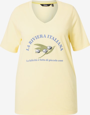 Ulla Popken Paita värissä keltainen: etupuoli