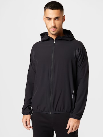 Champion Authentic Athletic Apparel Jacke in Schwarz: predná strana