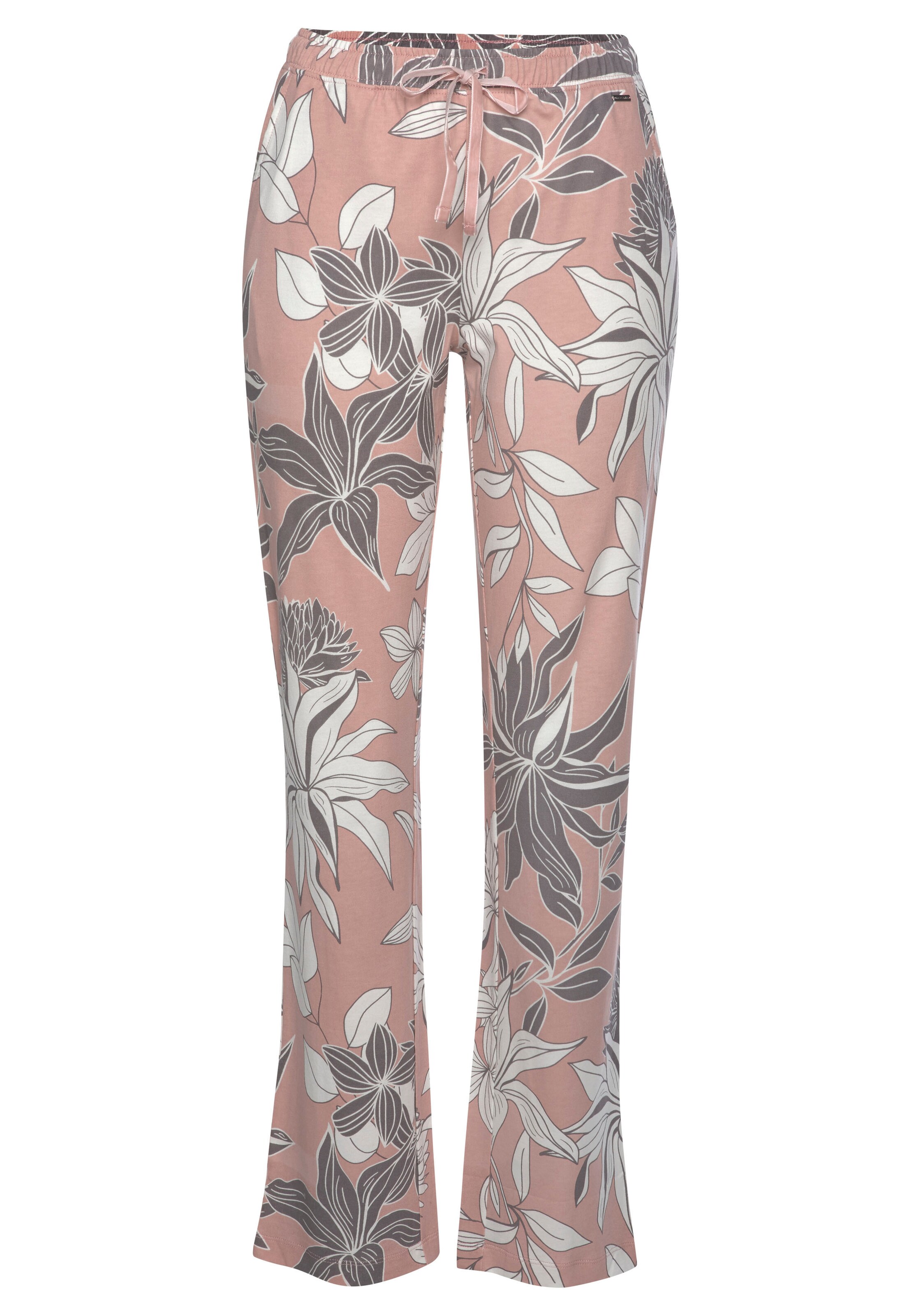LASCANA Loose fit Pajama Pants in Pink: front