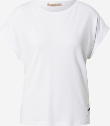 Smith&Soul - Camisa oversized em branco: frente