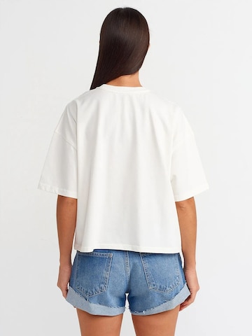 Dilvin T-Shirt in Weiß