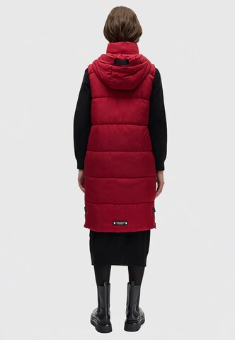 Gilet 'Schnuffelchen' NAVAHOO en rouge