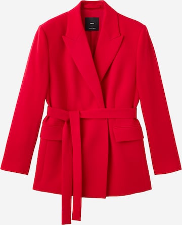Blazer 'Iguana' MANGO en rouge : devant