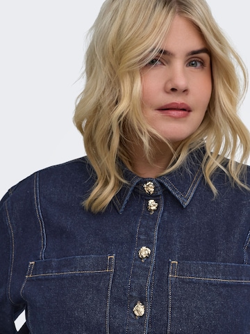 ONLY Carmakoma Blouse in Blue