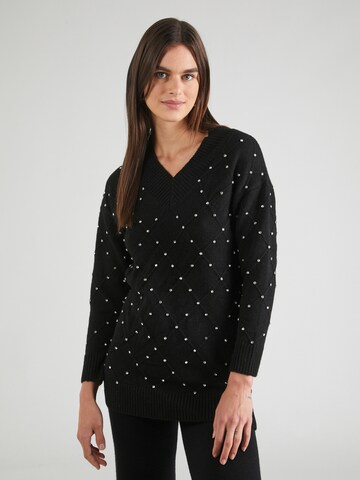 River Island Knit dress in Black: front
