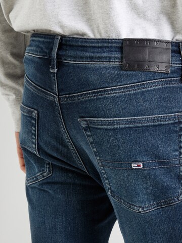 Coupe slim Jean 'SCANTON' Tommy Jeans en bleu