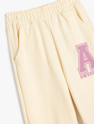 Koton Tapered Trousers in Beige