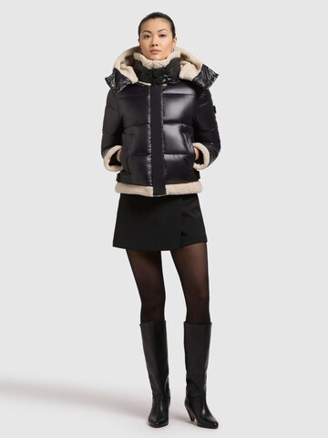 khujo Winterjacke 'NESSIE2'‌‌‌‌‌‌‌ in Schwarz