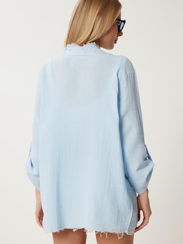 Happiness İstanbul Καλοκαιρινό μπουφάν σε μπλε