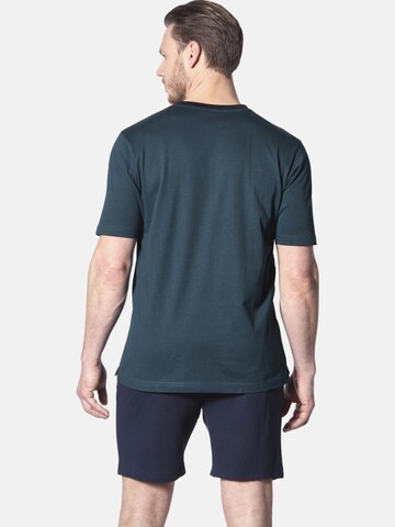 Jan Vanderstorm Pyjama kort ' Edin ' in Blauw