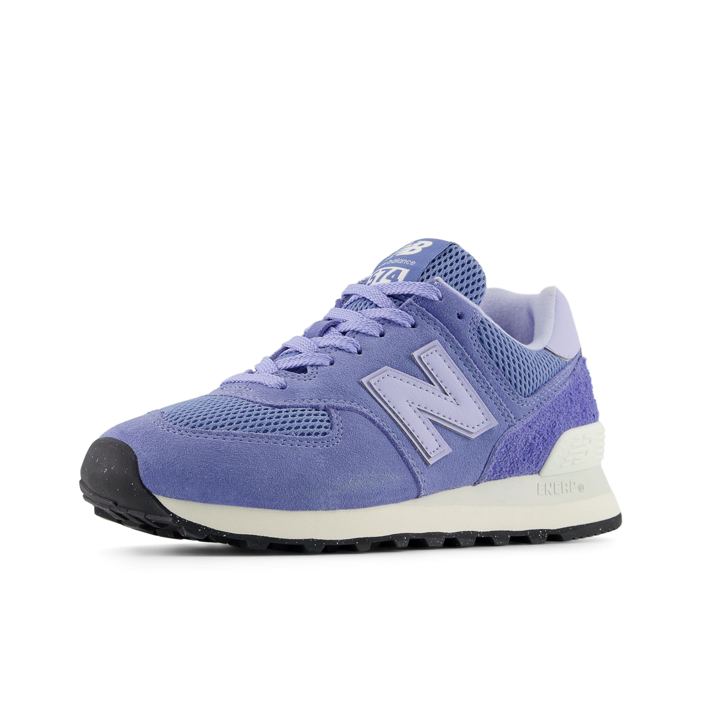Baskets basses '574' new balance en bleu : devant