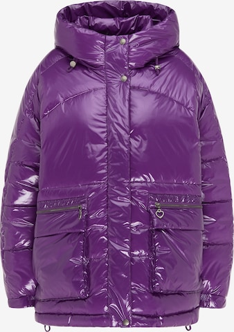 MYMO Winter jacket in Purple: front