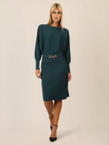 APART Strickkleid in Grün