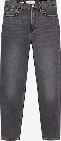 MANGO Regular Jeans 'Newmom' in Grijs: voorkant
