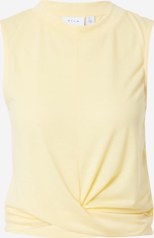 VILA Top 'CARO' in Yellow: front