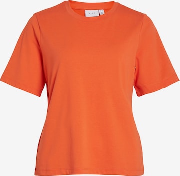 VILA T-shirt 'DREAMERS' i orange: framsida