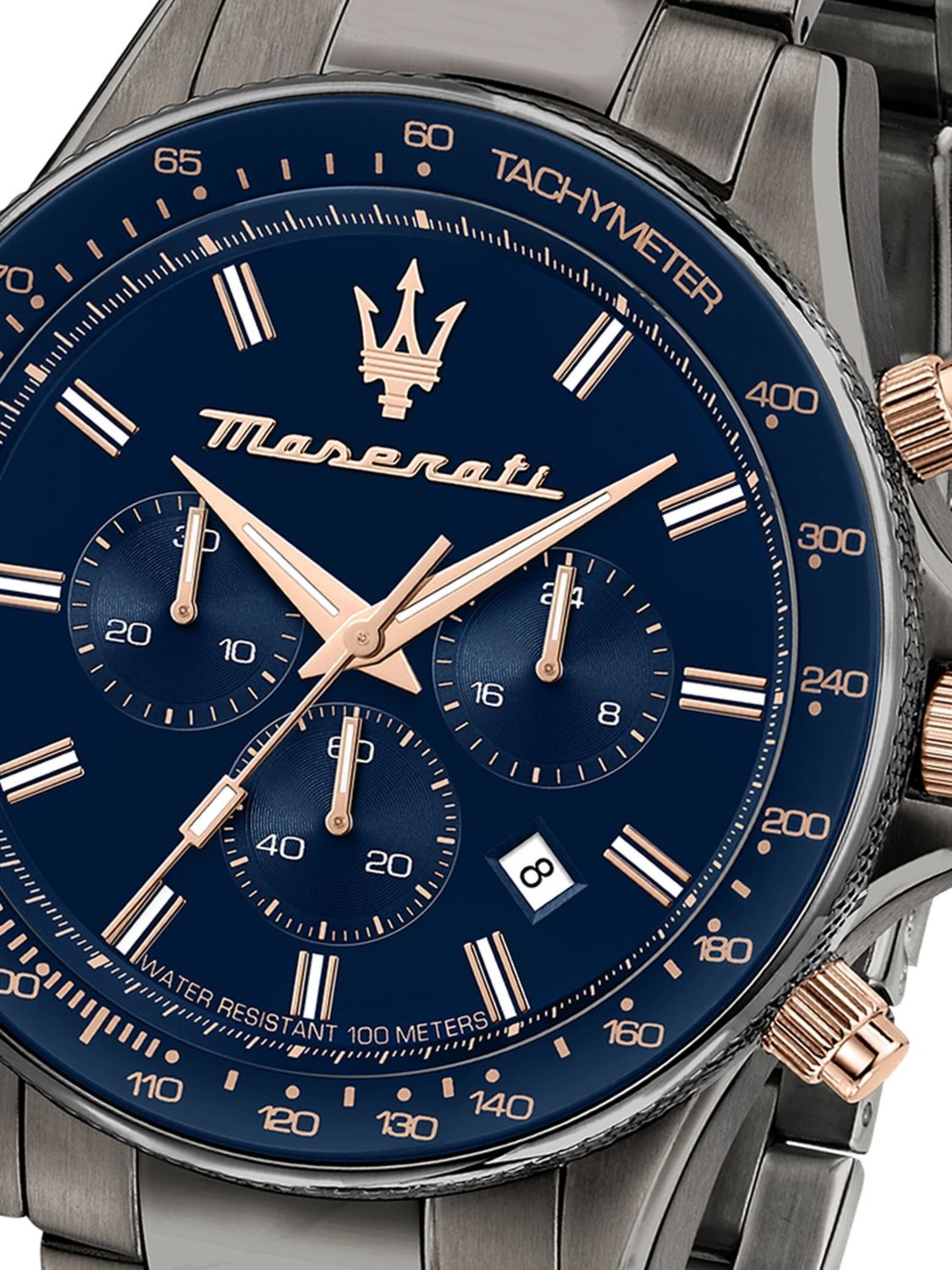 Maserati Analoog horloge in Grijs