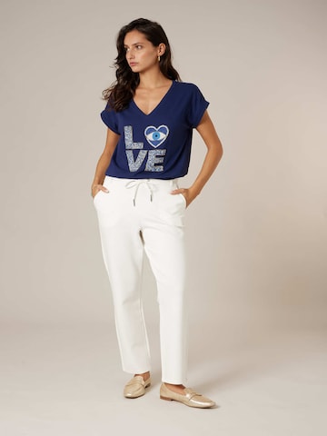 Pantalon 'VANIDA' Deeluxe en blanc : devant