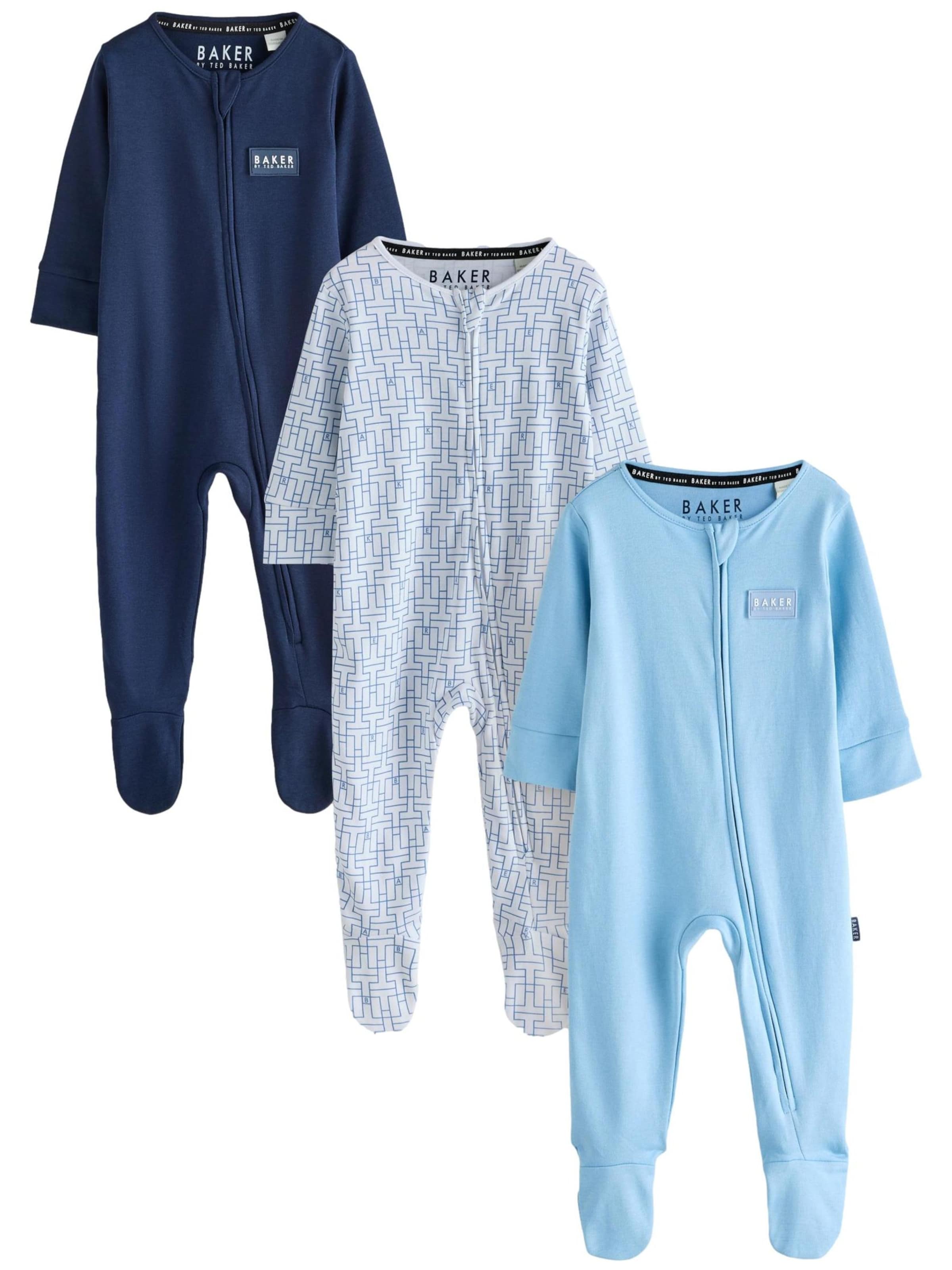 Baker by Ted Baker Pyžamo – modrá: přední strana