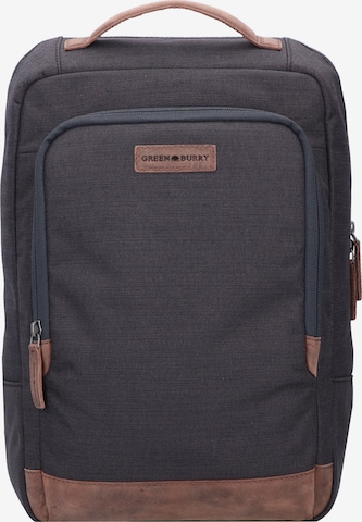 GREENBURRY Backpack 'Queens 7026' in Grey: front