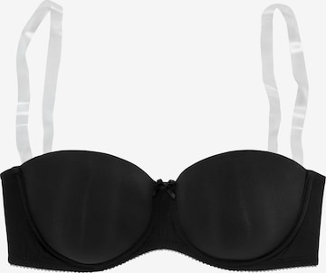 NUANCE - Bandeau Sujetador en negro