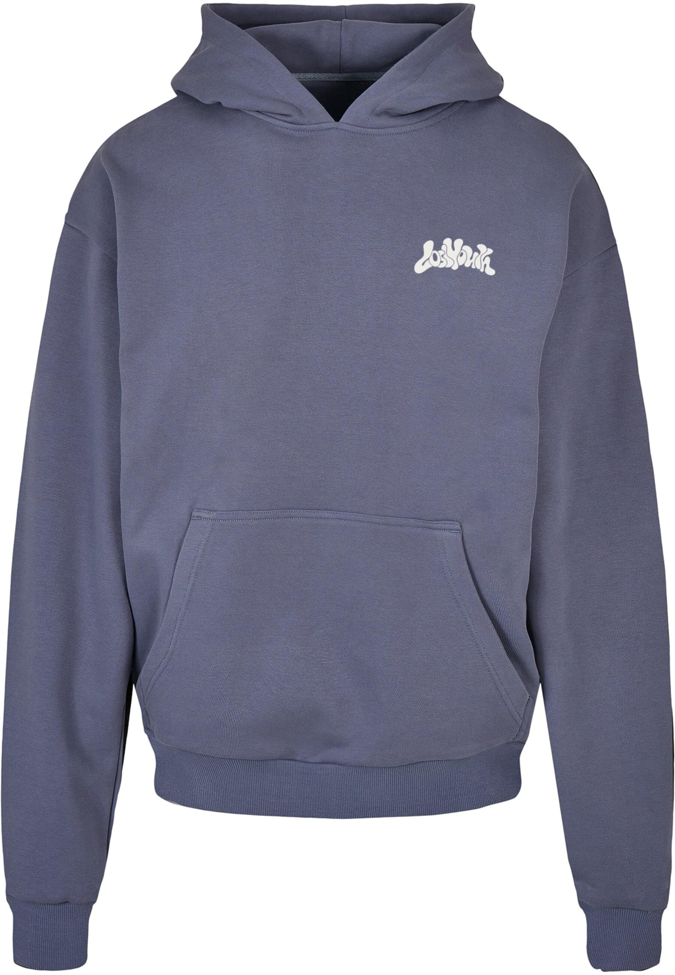 Lost Youth - Sweatshirt 'Youthquake' em azul: frente