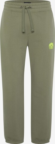 CHIEMSEE Regular Pants in Green: front