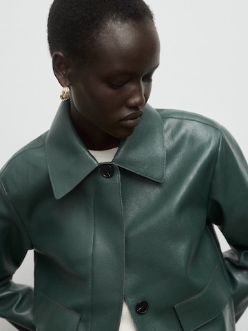 MANGO Between-season jacket 'SABINA' in Green