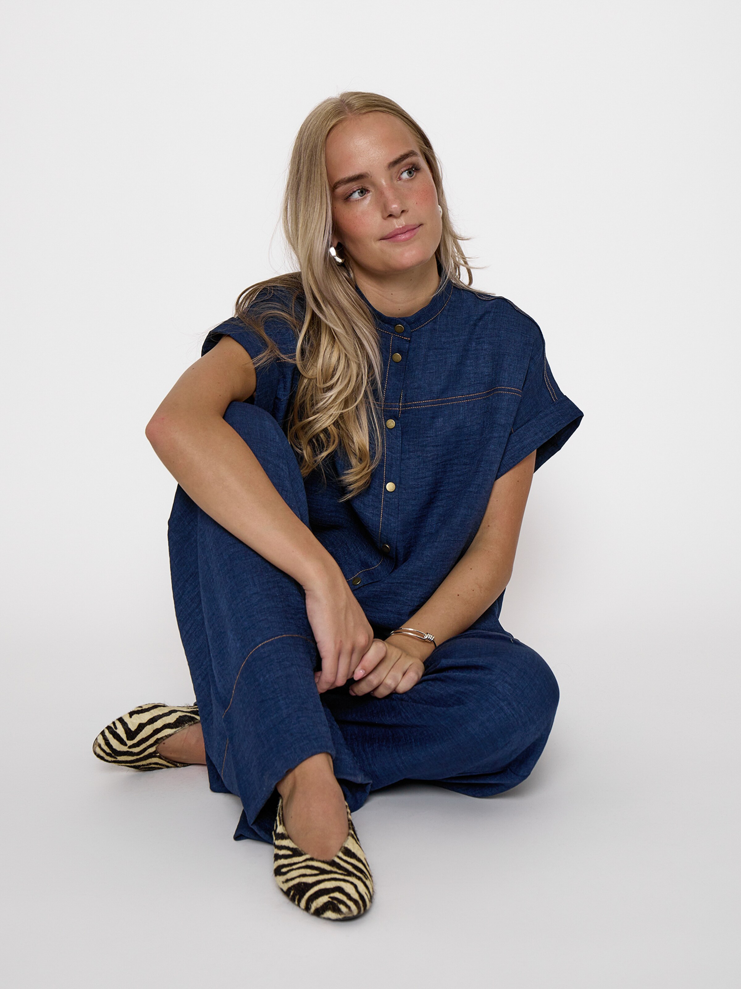 Maglietta 'Ruth' di Peppercorn in blu