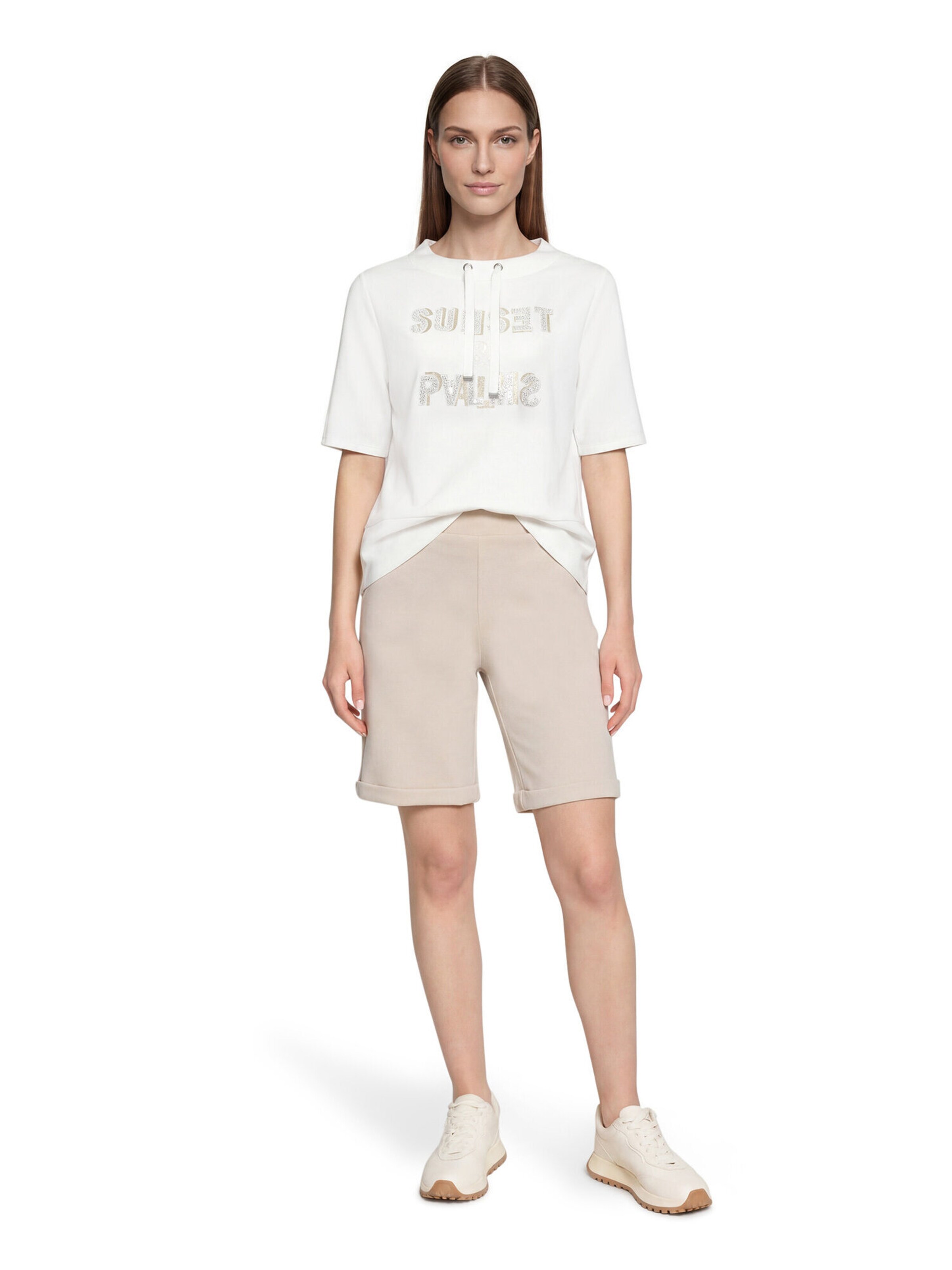 Sweat-shirt Betty Barclay en blanc