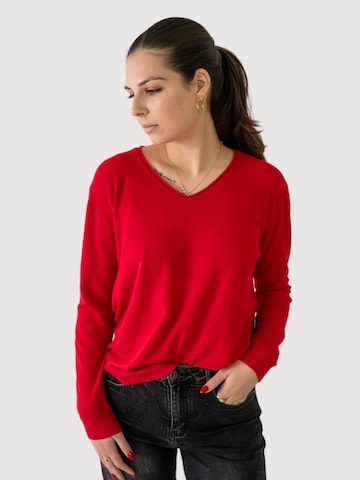 WEARABLE STORIES Pullover 'Ginny' i rød