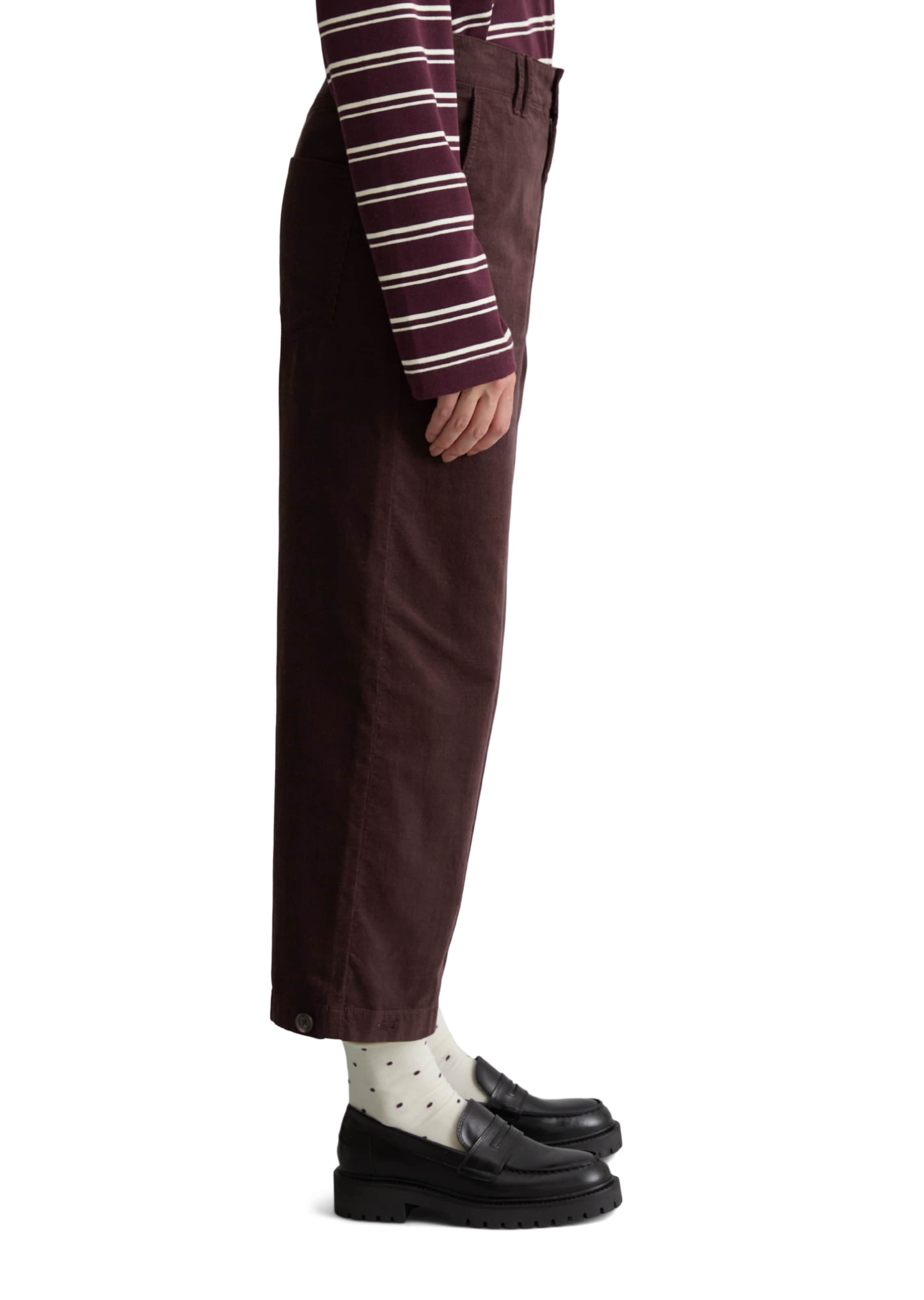 Loosefit Pantalon Marc O'Polo DENIM en marron
