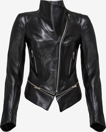 V S P Winterjacke 'Marcela' in Schwarz: Vorderseite