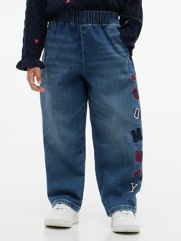 TOMMY HILFIGER Voľný strih Džínsy - Modrá: predná strana